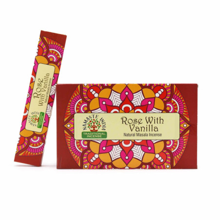 Encens Namaste Mandala Masala - Rose à la vanille