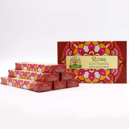 Encens Namaste Mandala Masala - Rose à la vanille