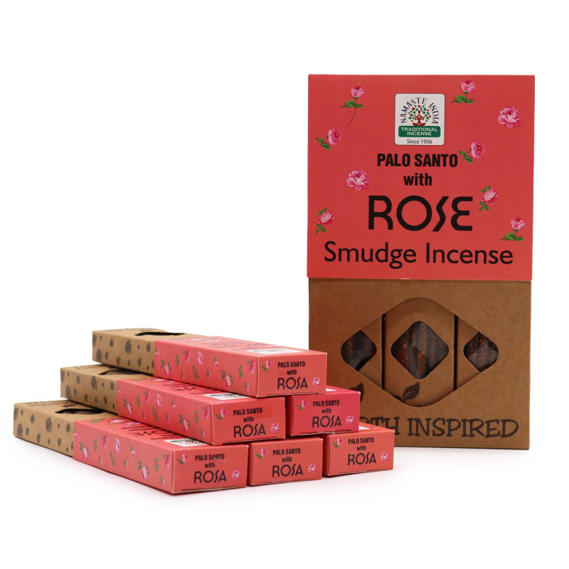 Encens Smudge inspiré de la Terre - Rose
