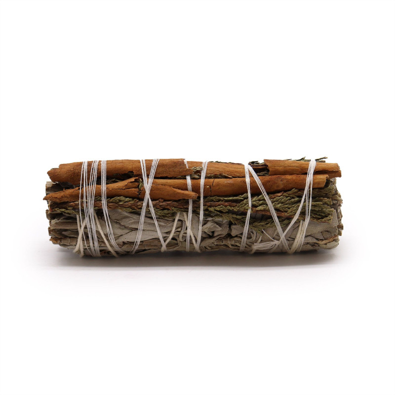 Bâton de purification - Sauge blanche, cèdre et cannelle