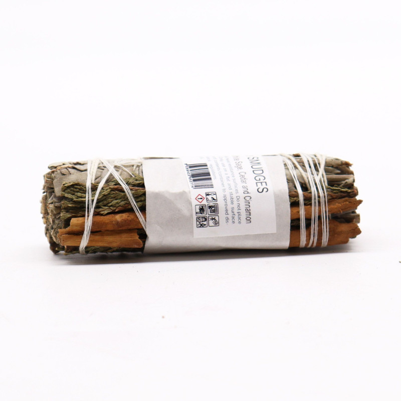 Bâton de purification - Sauge blanche, cèdre et cannelle
