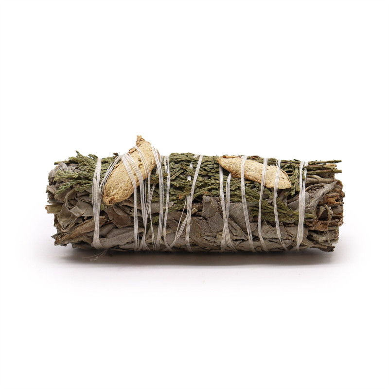 Bâton de purification - Sauge blanche, gingembre et cèdre