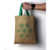 Sac fourre-tout en jute - Mystic designs - Namaste