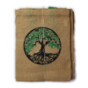 Sac fourre-tout en jute - Mystic designs - Bouddha