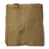 Grand sac fourre-tout en jute - Poignée bleue