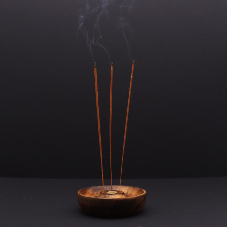 Brûleur d'encens en bâtonnets et cônes - Ying et Yang