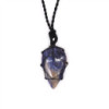 Pendentif en forme de larme avec pierres précieuses lacées - Sodalite