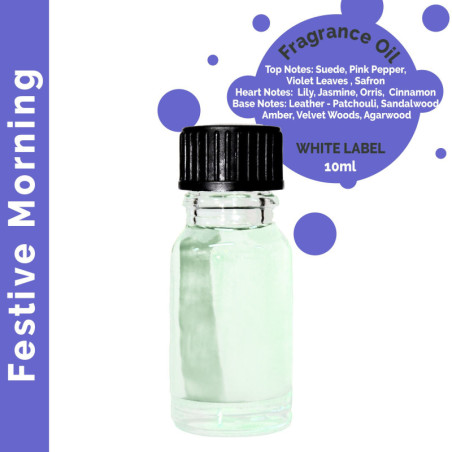Huile parfumée matinale festive 10 ml - White Label