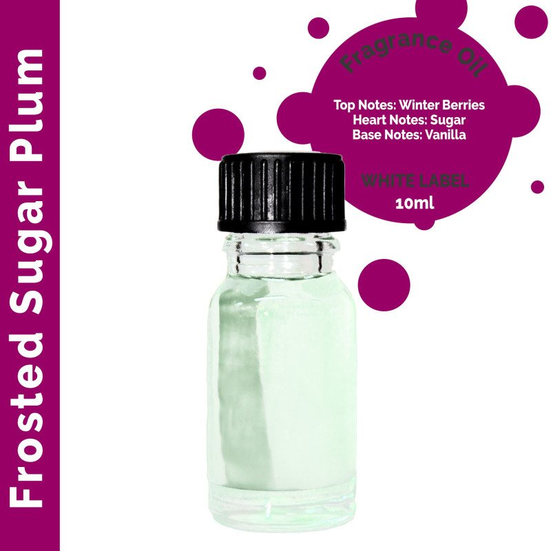 Huile parfumée à la prune sucrée givrée 10 ml - White Label