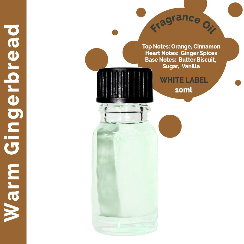 Huile parfumée Pain d'épices chaud 10 ml - White Label