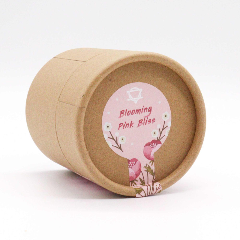 Bonheur rose en fleurs