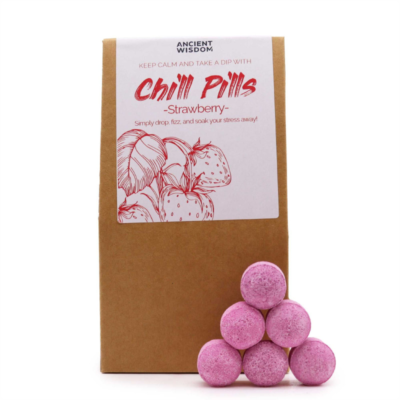 Coffret cadeau Chill Pills 350 g - Fraise