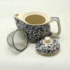 Petite théière à herbes - Motif bleu
