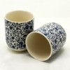 Tasses à tisane - Motif bleu