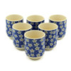 Tasses à tisane - Marguerite bleue