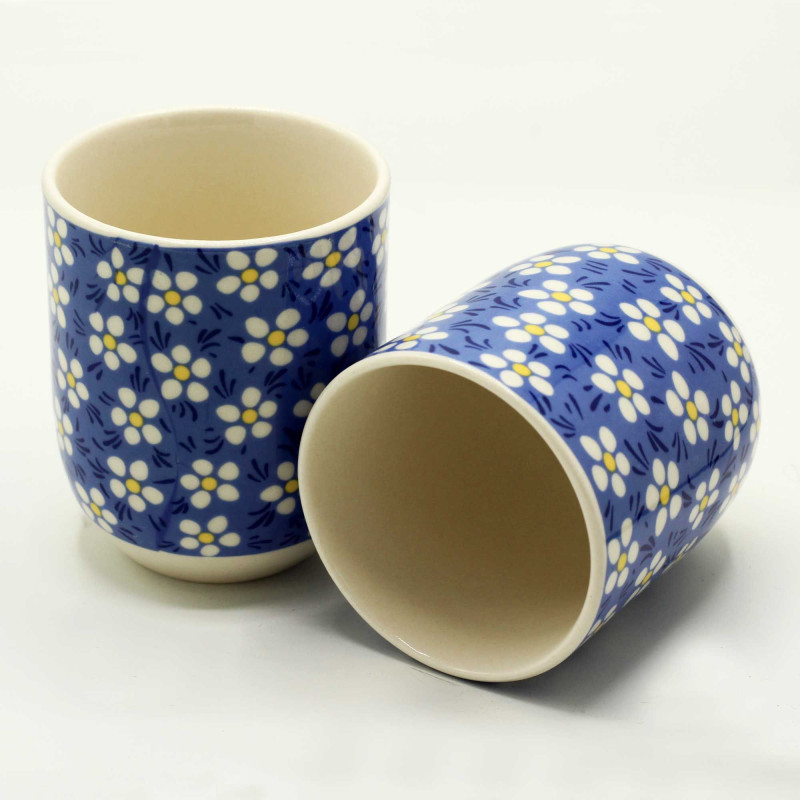 Tasses à tisane - Marguerite bleue