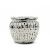 Pot de fleurs en argile grecque - Crème 12 cm