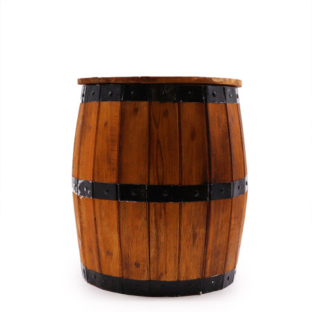 Tabouret tonneau de bière - Naturel
