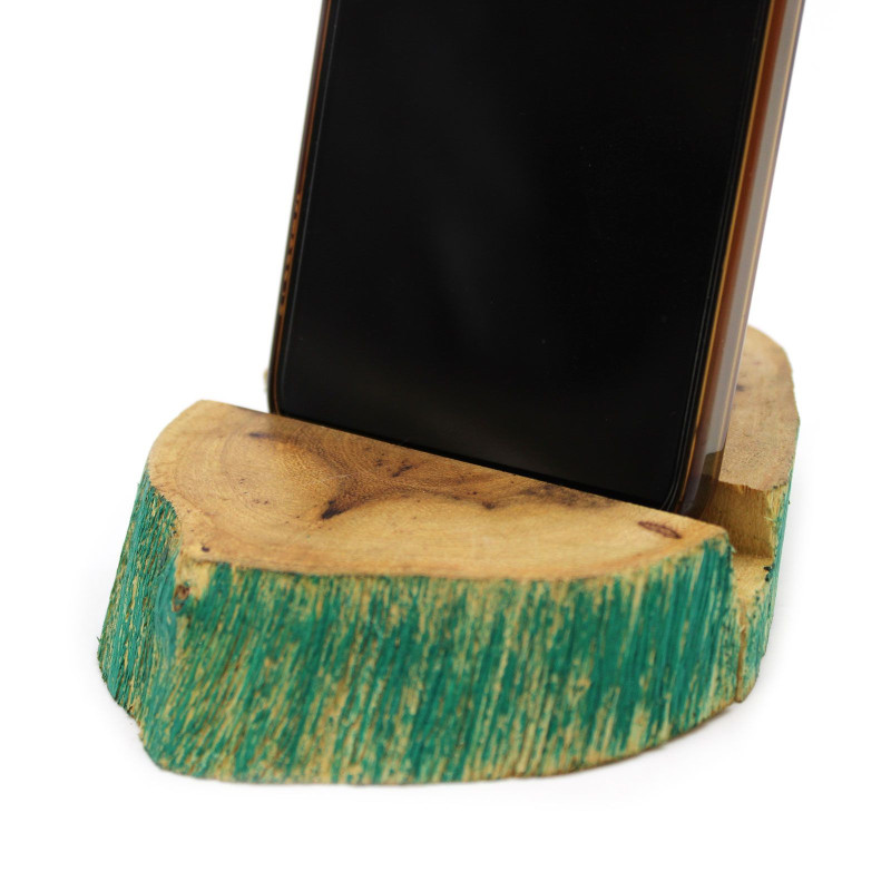 Grand support de téléphone en bois Gamal - Greenwash