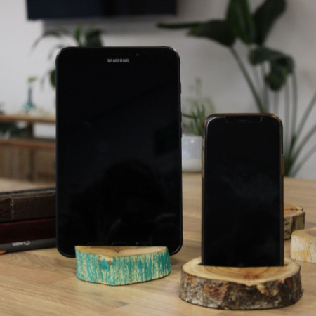 Grand support de téléphone en bois Gamal - Greenwash