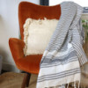 Serviette de spa Hamman - Anthracite - 90x170cm
