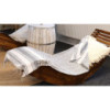 Serviette de spa Hamman - Anthracite - 90x170cm