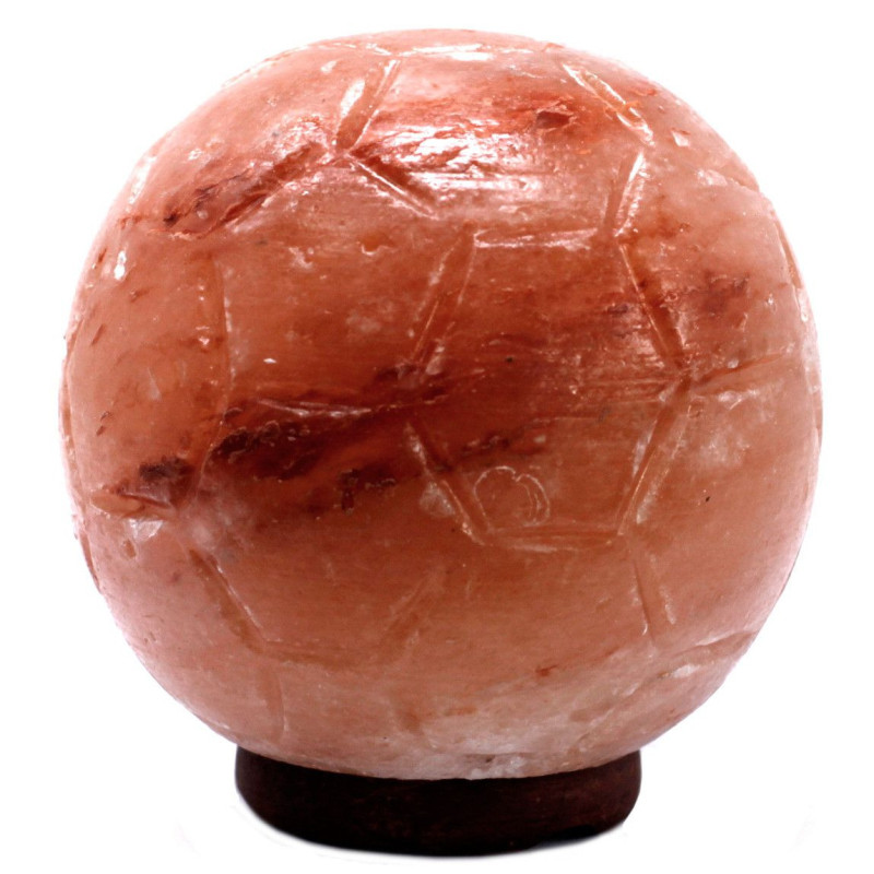 Lampe de sel artisanale - Football