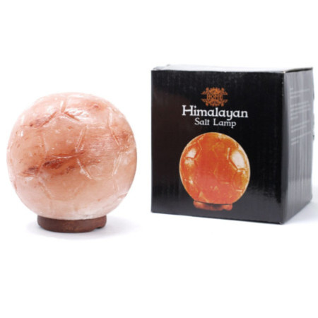 Lampe de sel artisanale - Football