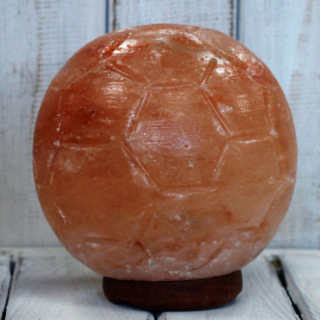 Lampe de sel artisanale - Football