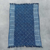 Tapis indigo fait main - 170x120cm - Kasba Tiles