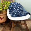 Tapis indigo fait main - 170x120cm - Midnight Heerak
