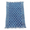 Tapis indigo fait main - 170x120cm - Midnight Heerak