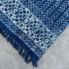 Tapis indigo fait main - 170x120cm - Seedha Arrows
