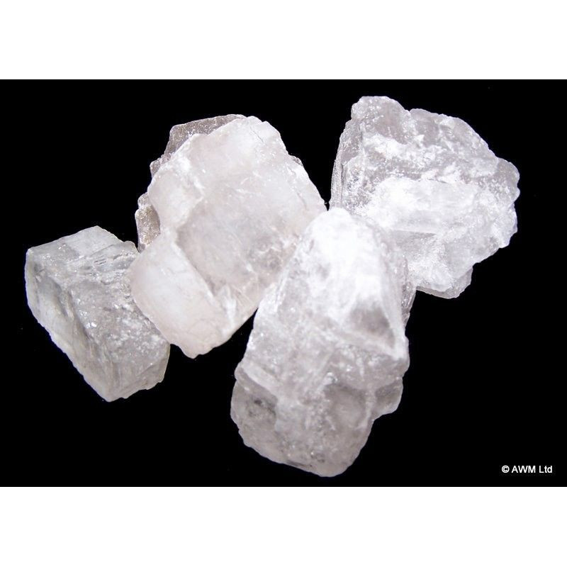 Sachet de morceaux de cristal blanc 1 kg - Grand