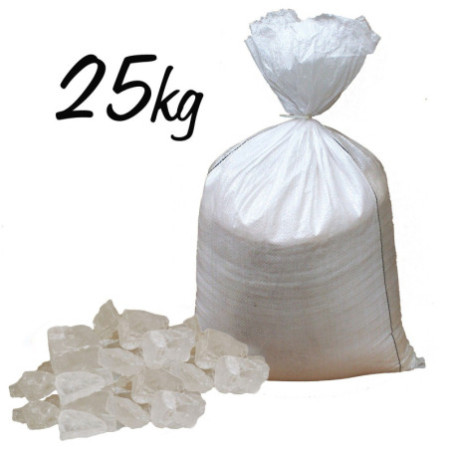 Morceaux de cristal blanc 1 kg - Grand