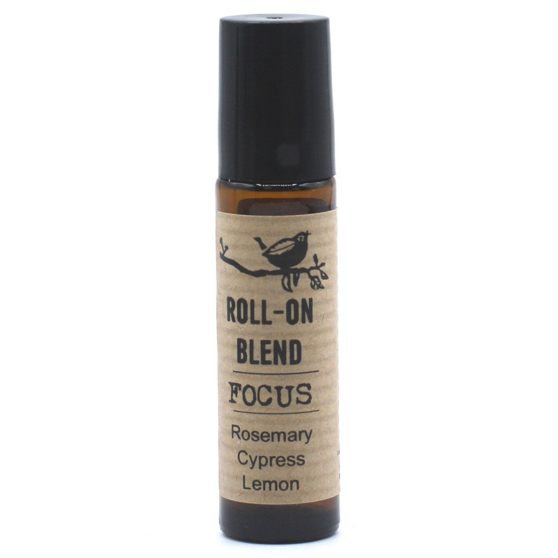 Mélange d'huiles essentielles à bille de 10 ml - FOCUS