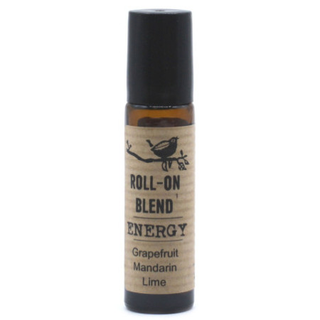 Mélange d'huiles essentielles à bille de 10 ml - ÉNERGIE