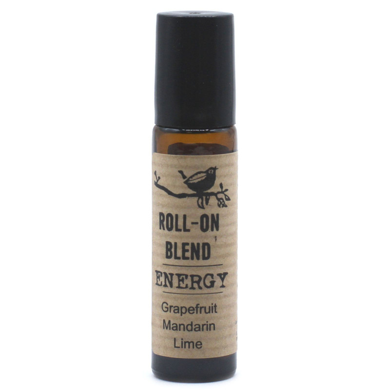 Mélange d'huiles essentielles à bille de 10 ml - ÉNERGIE