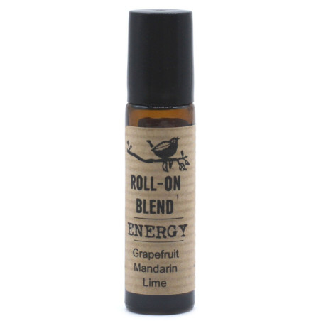 Mélange d'huiles essentielles à bille de 10 ml - ÉNERGIE