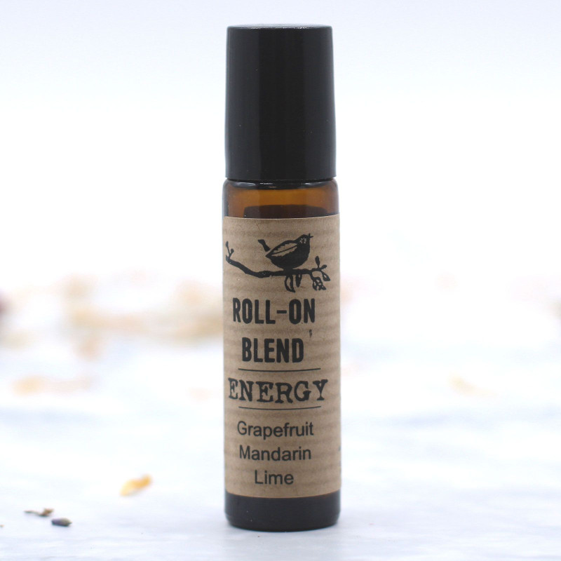 Mélange d'huiles essentielles à bille de 10 ml - ÉNERGIE