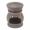 Petit brûle-parfum en stéatite 8 cm - Éléphant
