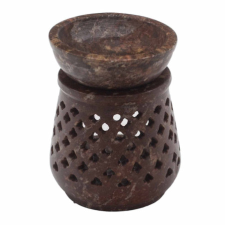 Petit brûle-parfum en stéatite 8 cm - Classique