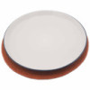 Set de table naturel - Jute et coton 30 cm - Bordure en argile