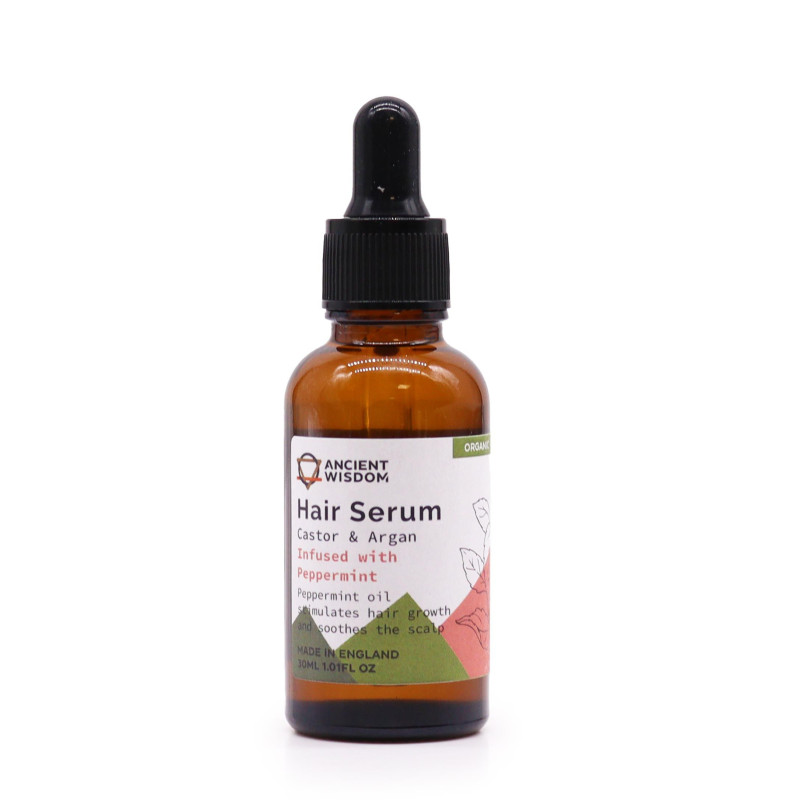 Sérum capillaire bio 30 ml - Menthe poivrée