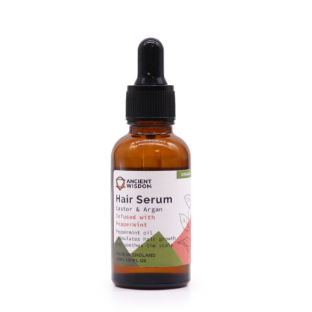 Sérum capillaire bio 30 ml - Menthe poivrée