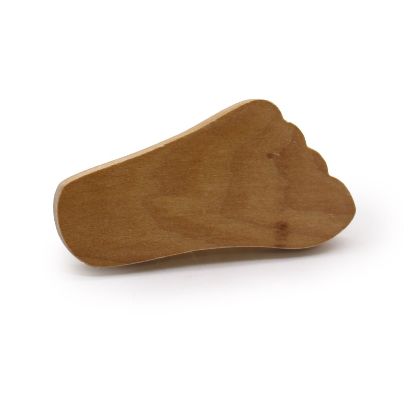 Mini brosse en forme de pied