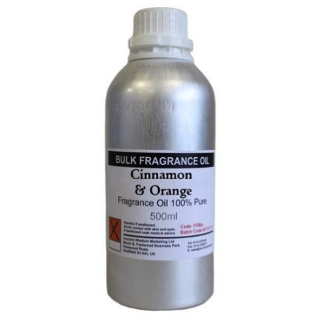 Huile parfumée pure cannelle et orange - 500 ml