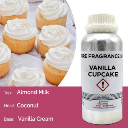 Huile parfumée pure Cupcake à la vanille - 500 ml