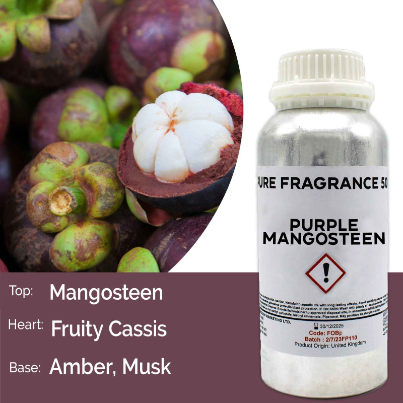 Huile parfumée pure au mangoustan violet - 500 ml