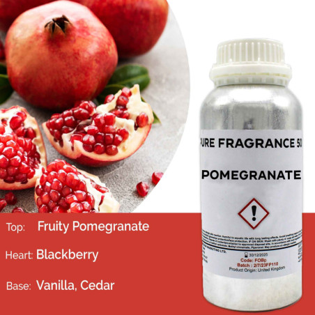 Huile parfumée pure à la grenade - 500 ml